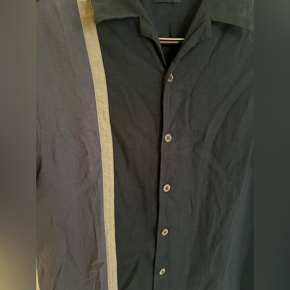 Haggar Men’s Short Sleeve Button Down Shirt - Picture 2 of 4